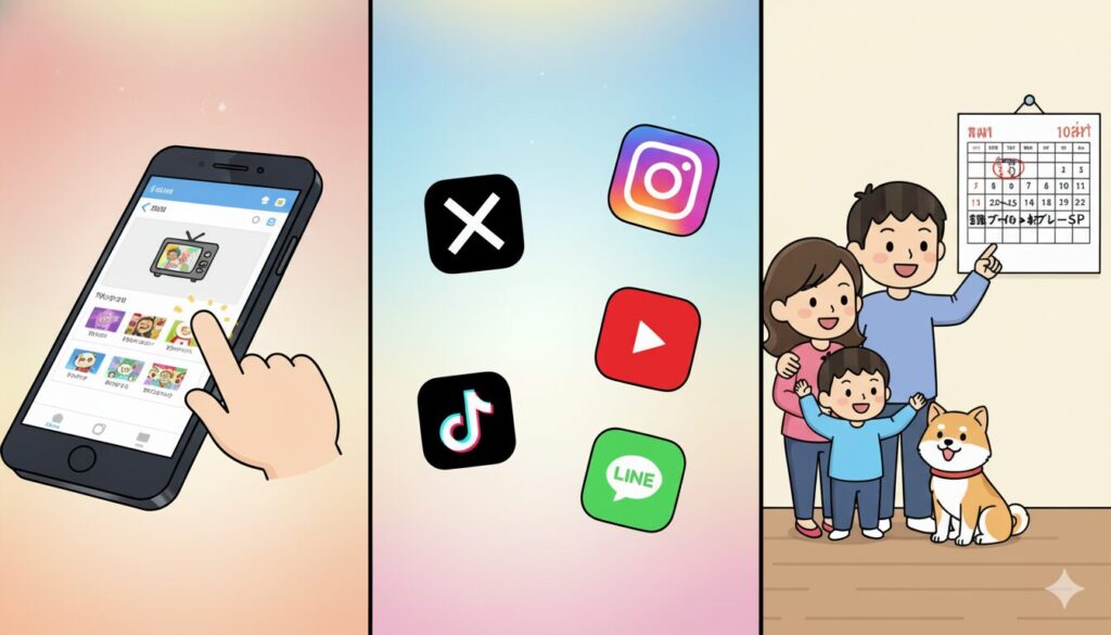 見たい番組を見逃さないための3つの対策をご紹介