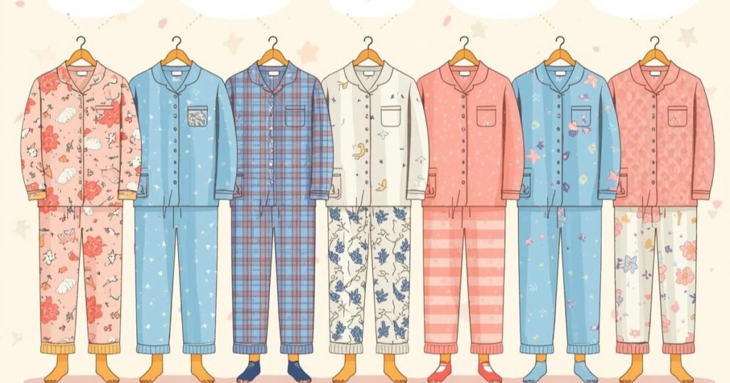 バクネパジャマの代表的な種類と価格帯を一覧でご紹介
