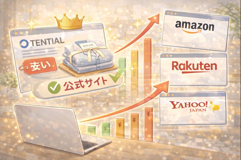 BAKUNEパジャマを安く買うなら公式サイトが最有力候補！