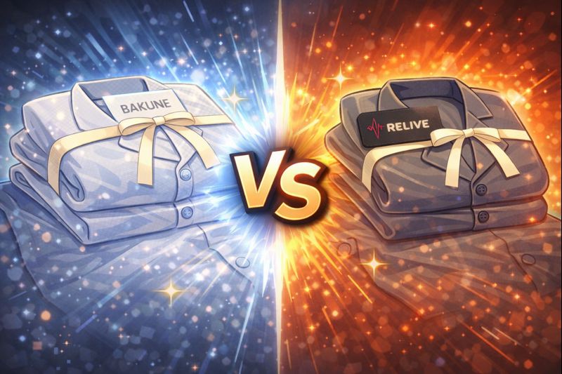 バクネとリライブを比較